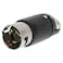 Hubbell CS6365C Locking Plug, 50 amp, 125/250V, 3 Pole and 4 Wire