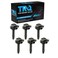 TRQ Ignition Coil Set 6 Piece