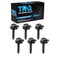 TRQ Ignition Coil Set 6 Piece