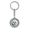 GRAPHICSMORE 23 Number Twenty Three Spinning Round Metal Key Chain Keychain Ring