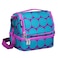 Wildkin Two Compartment Lunch Bag, Big Dot Aqua