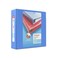 Staples Heavy-Duty 3-Inch D-Ring View Binder, Periwinkle, 600 Sheets