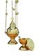 Autom Eastern Rite Censer with 12 Bells and Boat Set