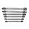 Genius Tools 6PC Metric Double Flexible Socket Wrench Set ,Mirror Finish- DF-506M