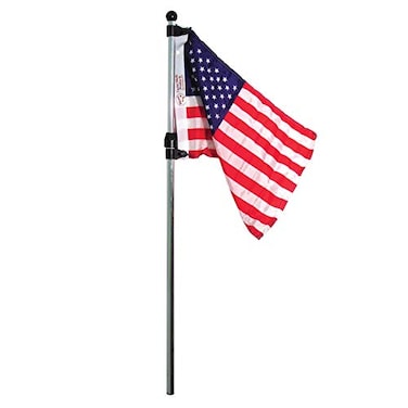 SeaSense Flag Pole with USA Flag Telescoping, Multicolour ,SS-SMS-737270