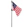 SeaSense Flag Pole with USA Flag Telescoping, Multicolour ,SS-SMS-737270