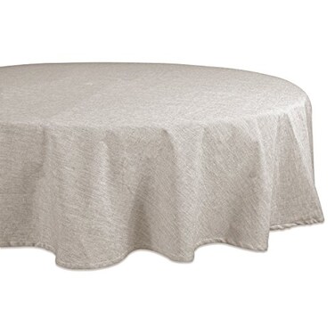 DII Chambray Kitchen, Tabletop Collection, Natural, 70" Round