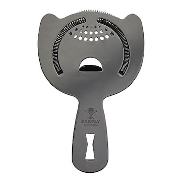 Barfly Heavy Duty Spring Bar Strainer, Metal Black
