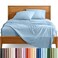 Bare Home Split King Sheet Set - 1800 Ultra-Soft ,Split King, Light Blue
