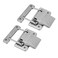 Hilitand 2pcs Hardware Stainless Steel Cabinet Case Hasp Lock Spring Loaded Toggle Hasp