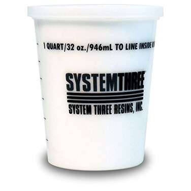 SYSTEMTHREE System Three White Glass Microspheres, 1 Quart Tub