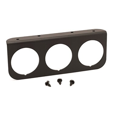 Auto Meter 2238 Black Aluminum Gauge Panel