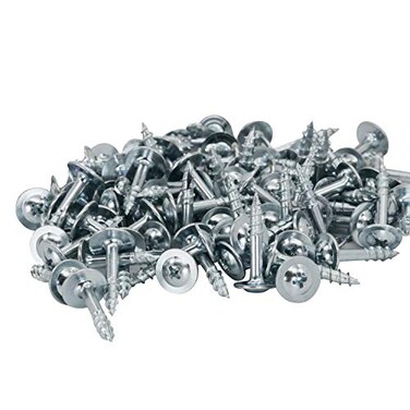 Rok 100 Pack of Hardware8 x 1 Coarse Deep Thread Truss Head Drawer Front Adjustment Phillips Screws