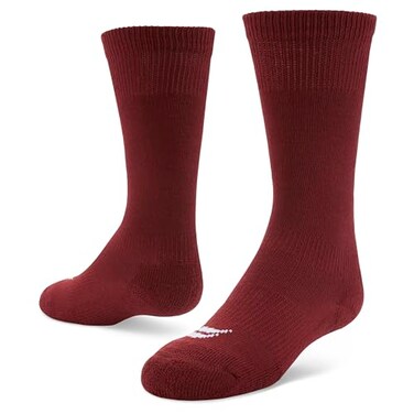 Sof Sole Baseball/Softball Over-the-Calf Team Athletic Performance Socks ,2 Pair, X-Small, Maroon