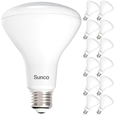 Sunco Lighting Sunco 12 Pack BR30 LED Bulb Flood Light, E26, 11W=65W, 5000K Daylight