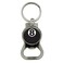 GRAPHICSMORE Eight Ball - Pool Billiards - Bottle Cap Opener Keychain Ring
