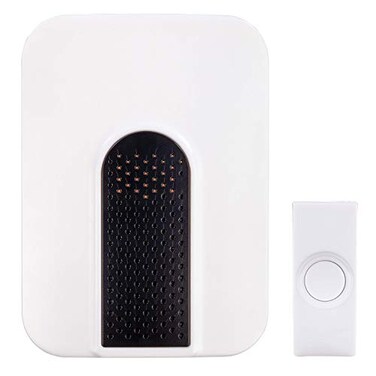 Globe Electric Wireless Basic White Plug-In Doorbell Kit