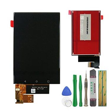E-YIIVIIL for BlackBerry Keyone DK70 DTEK70 BBB100-1 BBB100-2 BBB100-3 BBB100-4 BBB100-6 Assembly LCD Display Touch Screen Digitizer Replacement with Tools