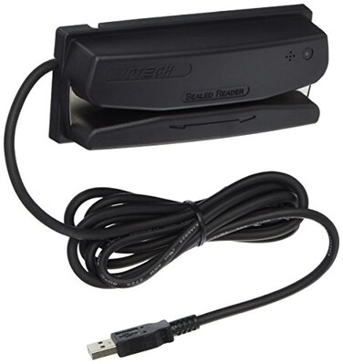 ID TECH, OMNI READER VISIBLE RED, MSR, BARCODE WITH USB KEYBOARD WEDGE INTERFACE