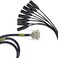 Mogami Gold DB25-XLRM Audio Snake Cable“ Pro Studio Multicore with Rugged Metal Shell, Noise ShieldingEasy ID System ,25 ft