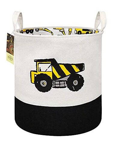 HUNRUNG Laundry Hamper Gift Baskets,Collapsible Fabric Storage Basket, Engineering
