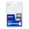 Avery Self-Adhesive Removable Labels, 1.5 x 4 Inches, White, 150 per Pack ,05452