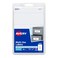 Avery Self-Adhesive Removable Labels, 1.5 x 4 Inches, White, 150 per Pack ,05452