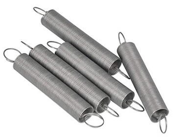 Eisco - PH0323SS Hooke's Law Spring Set, 2" Length, 5 Springs with Varying Constants ,10g/cm-200g/cmfor Physics Experiments, Compatible with Eisco Labs Apparatus PH0322