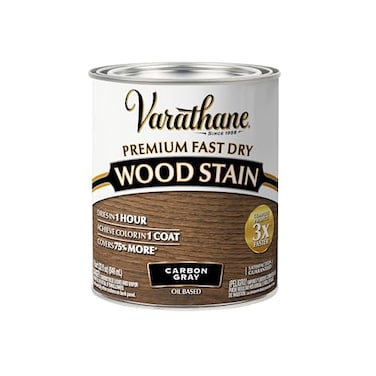 Varathane Premium Fast Dry Carbon Gray Wood Stain