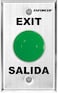 Seco-Larm Enforcer Green Mushroom Button Push-to-Exit Plate with Timer ,SD-7201GAPT1Q
