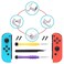 FYOUNG [New Version]Replacement Latches Compatible with Switch/ Switch OLED JoyCon