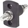 Blue Sea Systems 2203 Term Feed Through Stud 3/8" BLK, Black