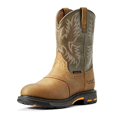 ARIAT Mens WorkHog Waterproof Work Boot
