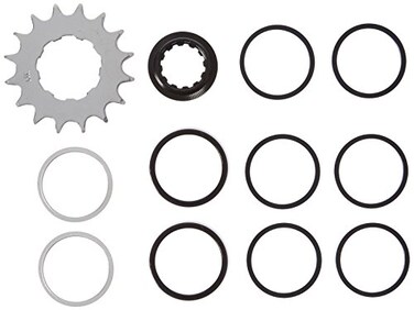 Wheels Manufacturing One Speed Conversion Set with 16T Cog, Black