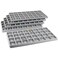 FindingKing 5 Pc 32 Compartment Display Tray Inserts ,Gray