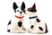 Pacific Giftware Funny Mutts Attractives Salt Pepper Shaker Made of Ceramic