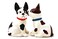 Pacific Giftware Funny Mutts Attractives Salt Pepper Shaker Made of Ceramic