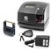 Lathem 1600E Time Clock Machine and Document Stamp, Charcoal Gray