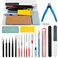 BXQINLENX Professional 20 PCS Model Tools Kit Modeler Basic Tools Craft Set Hobby Building Tools Kit for dam Car Model Building Repairing and Fixing,I
