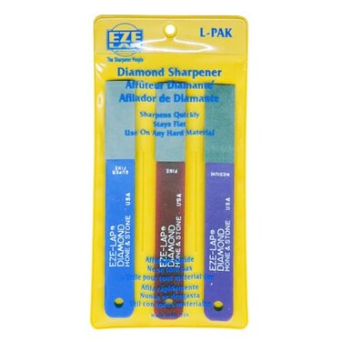 EZE-LAP EZLPACK-BRK Diamond Sharpener Set, Asst