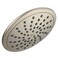 Moen Brushed Nickel 8-Inch Fixed Single Function Round Wide Rainshower Showerhead, 2.5 GPM, 6345BN