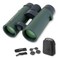 Carson RD Series 10x34mm Open-Bridge Waterproof Compact High Definition Binoculars, Titanium And Gray, OneSize