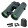 Carson RD Series 10x34mm Open-Bridge Waterproof Compact High Definition Binoculars, Titanium And Gray, OneSize