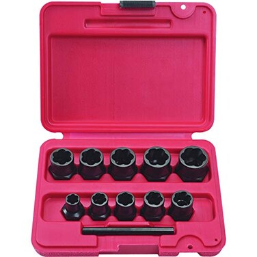 Proto Stanley J69X00 Bolt Extractor Socket, Set, 10PC