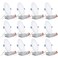 TORCHSTAR 12-Pack 6 Inch Ultra-Thin LED Recessed Ceiling Light, CRI90 3000K