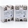 TWTADE 2PCS SSR-25 DA 25A 3-32V DC / 24-480V AC SSR Single Phase Solid State Relay
