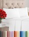 CGK Unlimited King Size 4 Piece Sheet Set - Comfy BreathableCooling Sheets - White