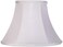 Springcrest Pre-Assembled Ginna Medium White Bell Lamp Shade 6x12x9 ,Spider
