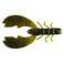 Berkley PowerBait Chigger Craw Green Pumpkin, 3" ,10 Count
