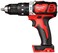 Milwaukee M18 18-Volt Lithium-Ion 1/2 in. Cordless Hammer Drill ,Bare Tool Only, Black Red